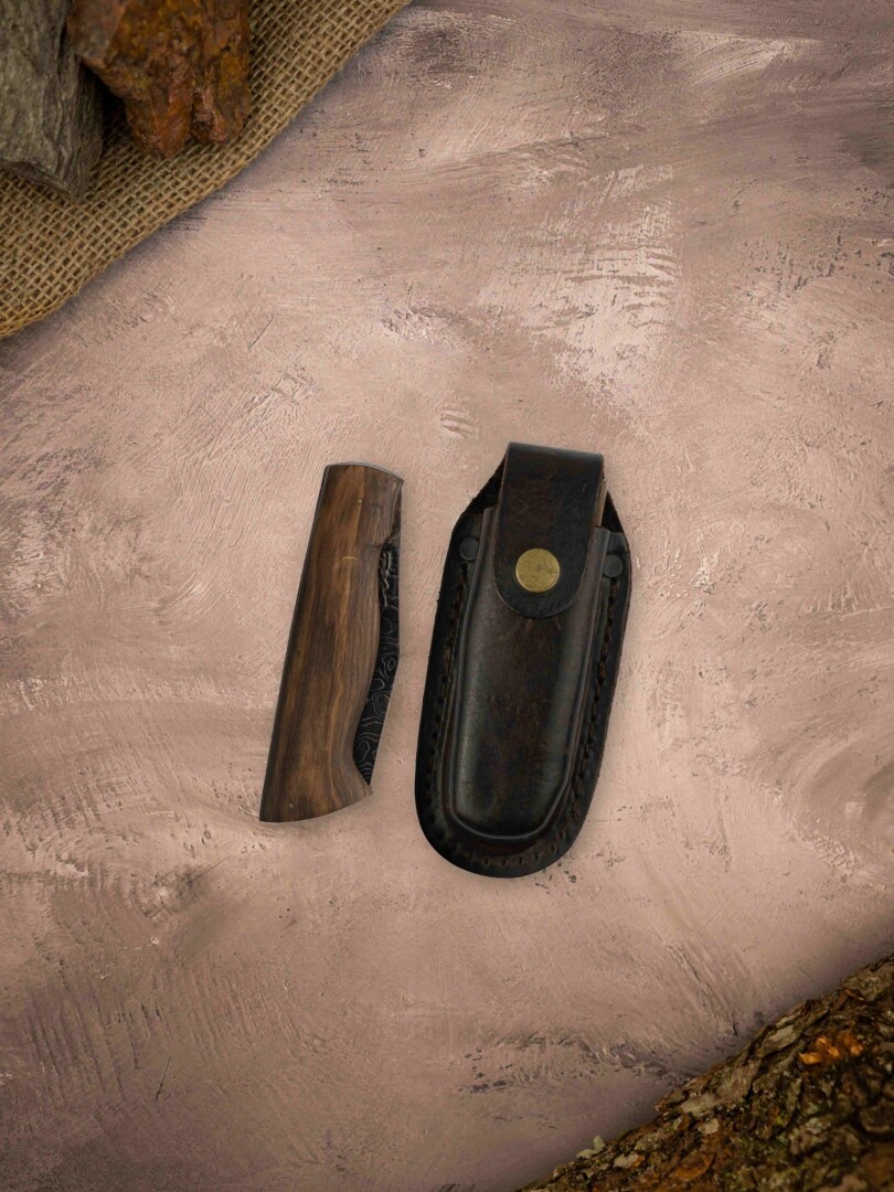 Navaja en Acero de Damasco Navaja en Acero de Damasco