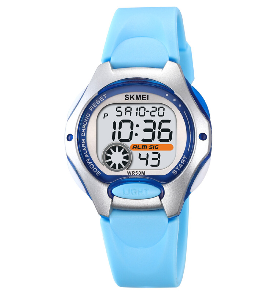 Reloj Skmei 2129bu Digital Deportivo Unisex Azul 