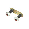 CHAPA SOPORTE ROTULA GOL G1 / G2 / G3 / G4 CON TORNILLO 10MM Chapa Soporte Rotula Gol G1 / G2 / G3 / G4 Con Tornillo 10mm