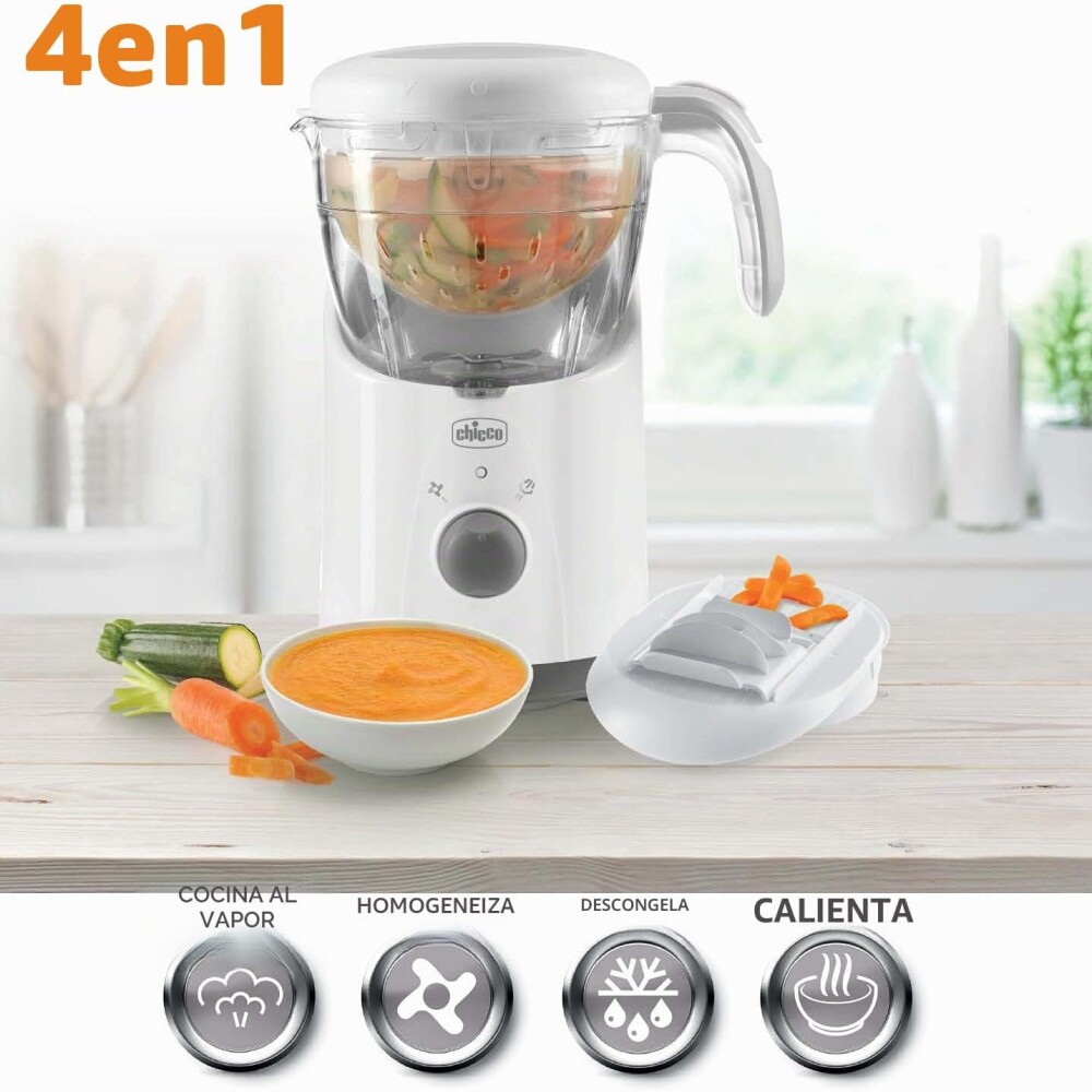 Robot Cocina Bebé Multifunción Chicco Easy Meal Robot Cocina Bebé Multifunción Chicco Easy Meal