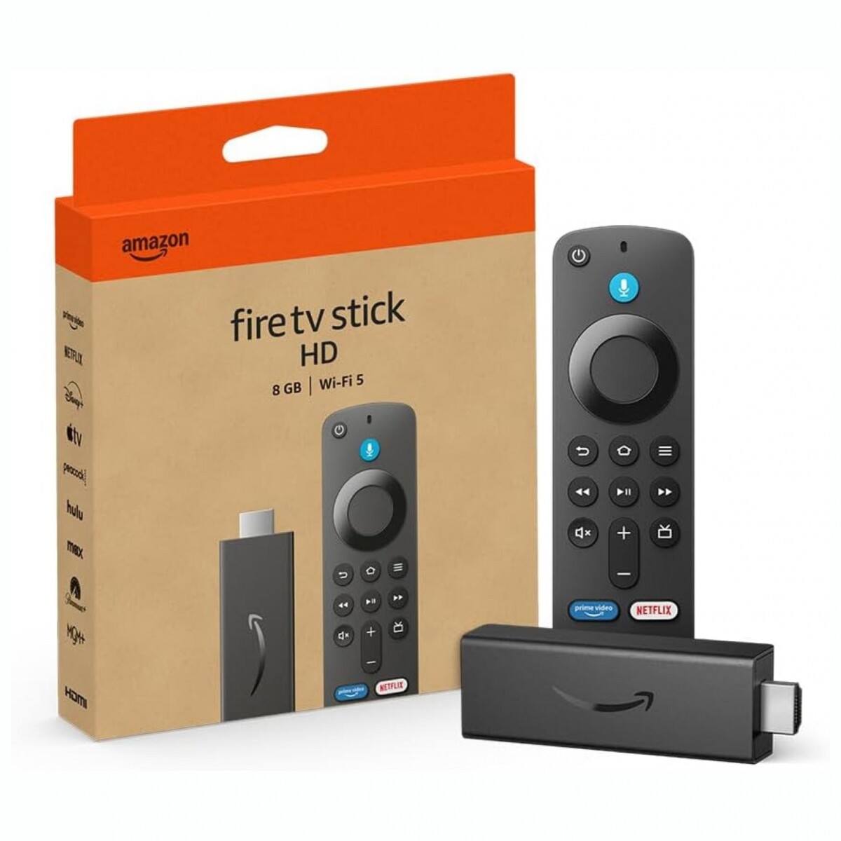 AMAZON Fire Tv Stick HDMI Streaming HD Con Control Remoto Y Alexa WiFi 5 - Factory Refurbished 