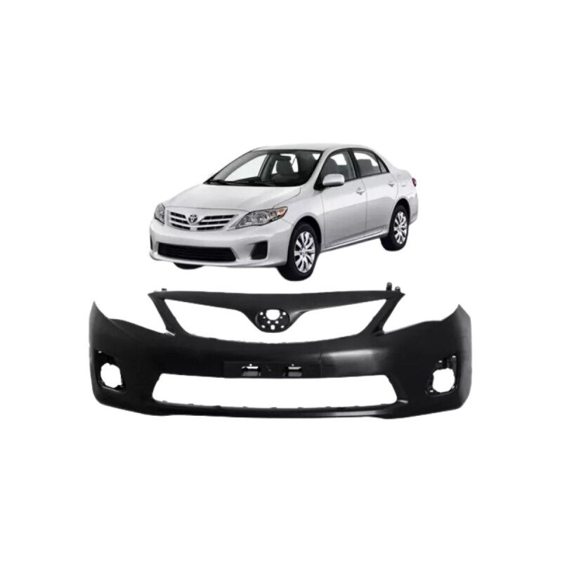 PARAGOLPE DELANTERO NEGRO LISO Paragolpe Delantero Negro Liso