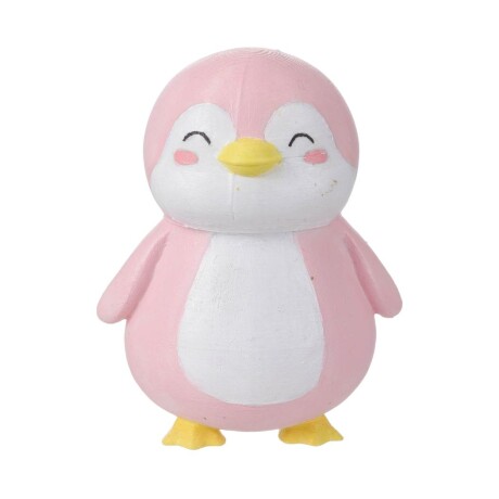 Juguete de mascota pingüino rosa