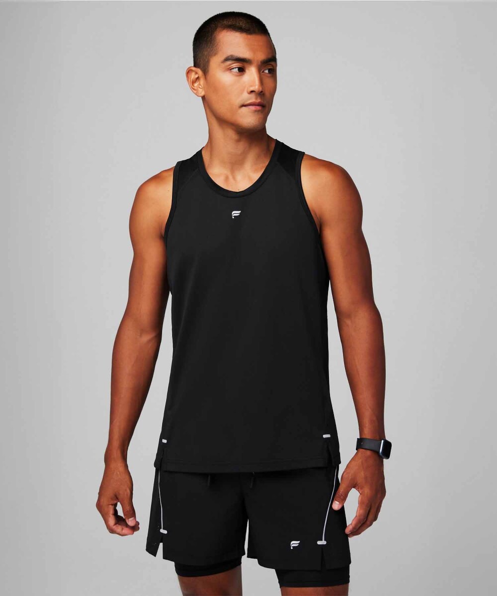 Polo Training The O2 Tank Hombre - Black 