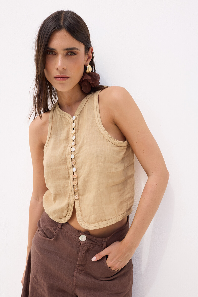 Top Nilo Beige