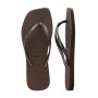 Sandalias Havaianas Slim Square Mujer Cafe
