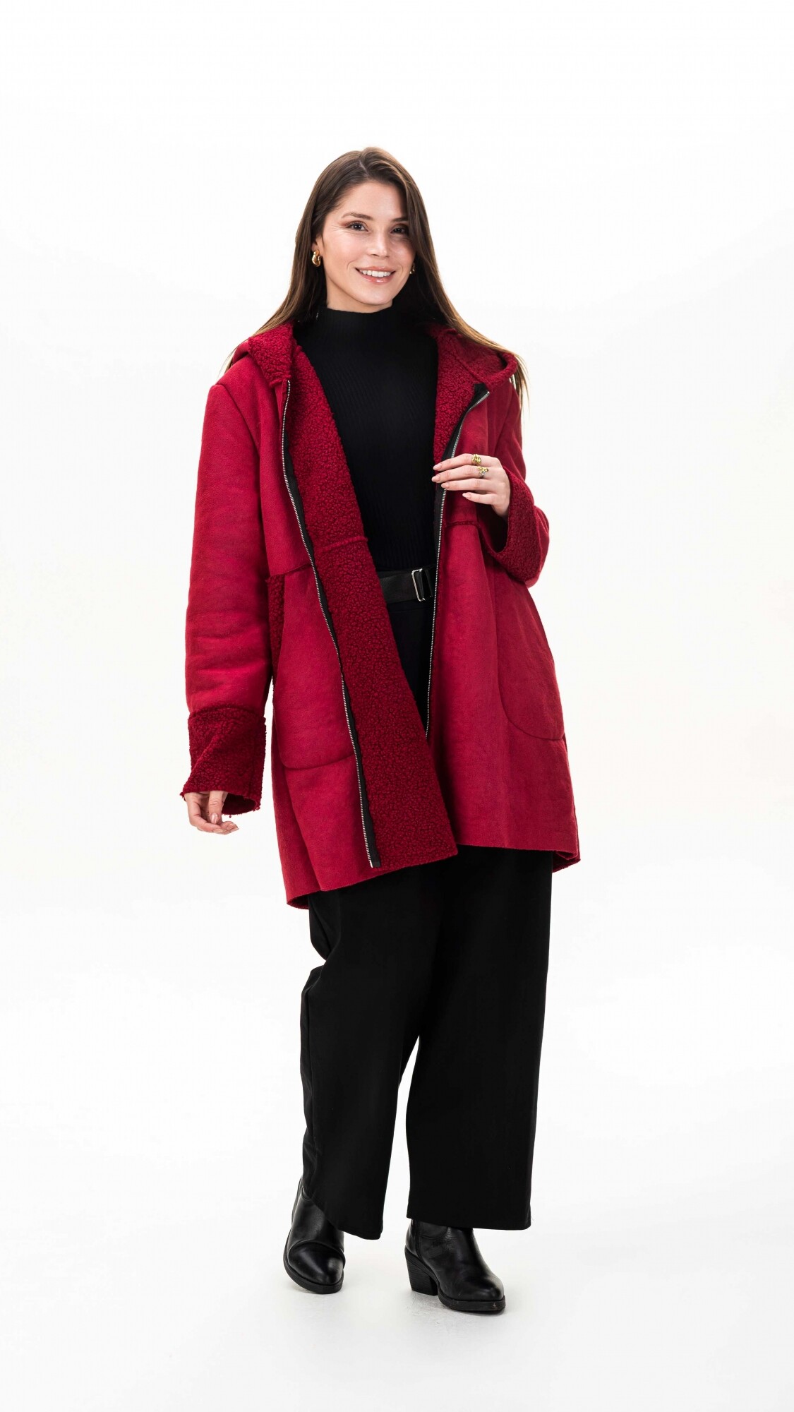 Chaqueta Turín Bordó