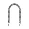 MARC JACOBS - THE CHAINLINK SHOULDER STRAP Carbón