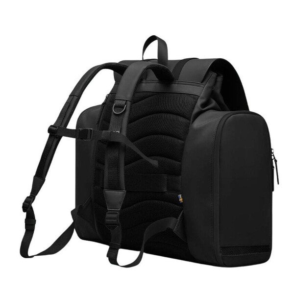 Mochila deportiva Gaston Luga Malla Pelotas Bolsillo Zapatos Negro 1