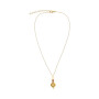 Collar Cadena Karvik Dije Citrino, Diamantes, Granate Plata 925 Y Baño De Oro 0