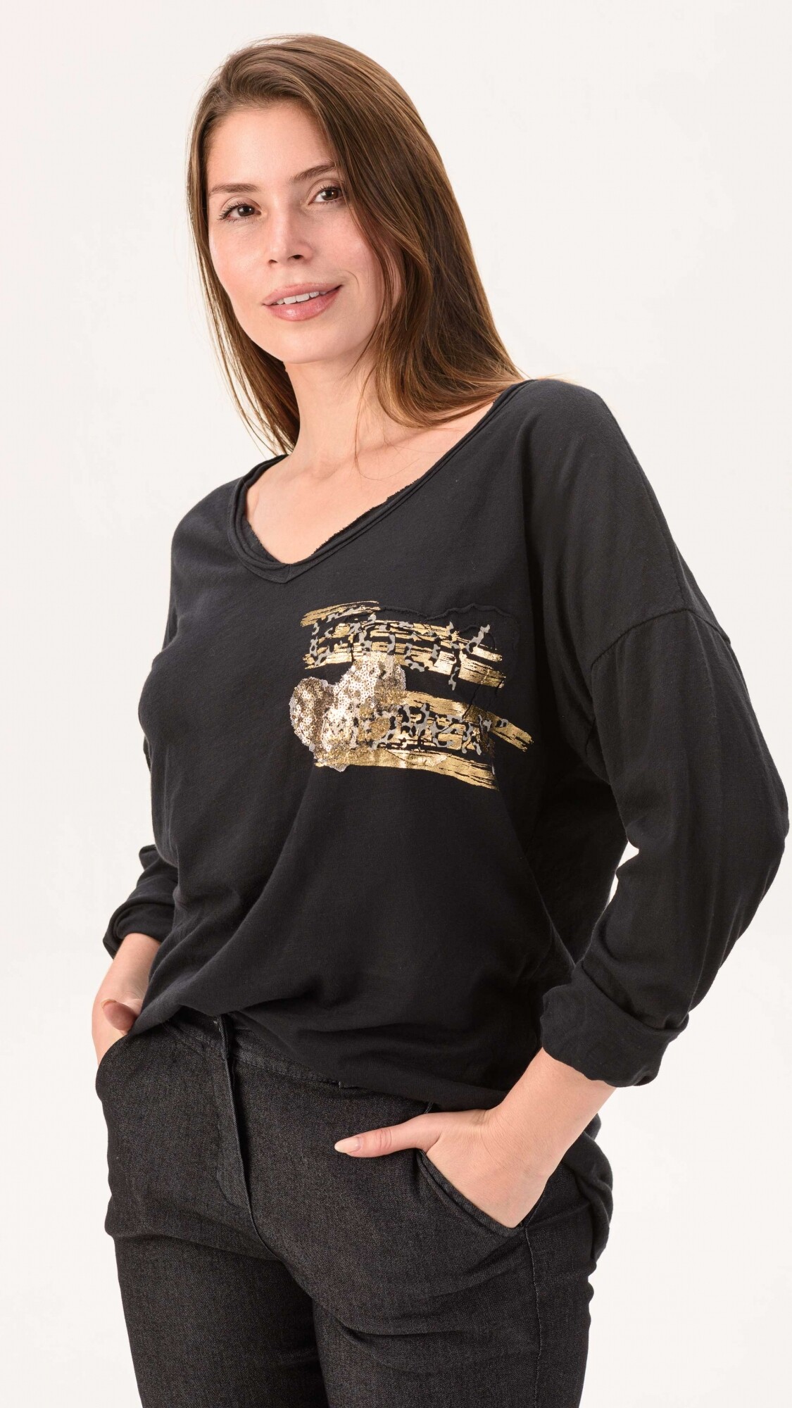 Blusa Nápoles Negro