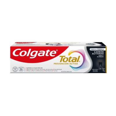 Pasta De Dientes Colgate Total 12 Carbon Activado 90 Grs. Pasta De Dientes Colgate Total 12 Carbon Activado 90 Grs.
