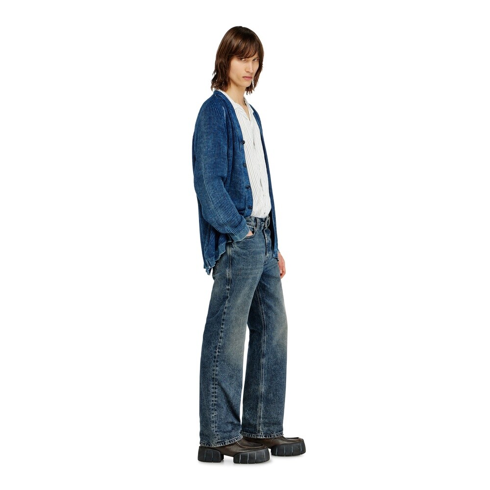 Jeans Urbano Para Hombre Relaxed Jeans - 1980 D-Eeper Azul oscuro