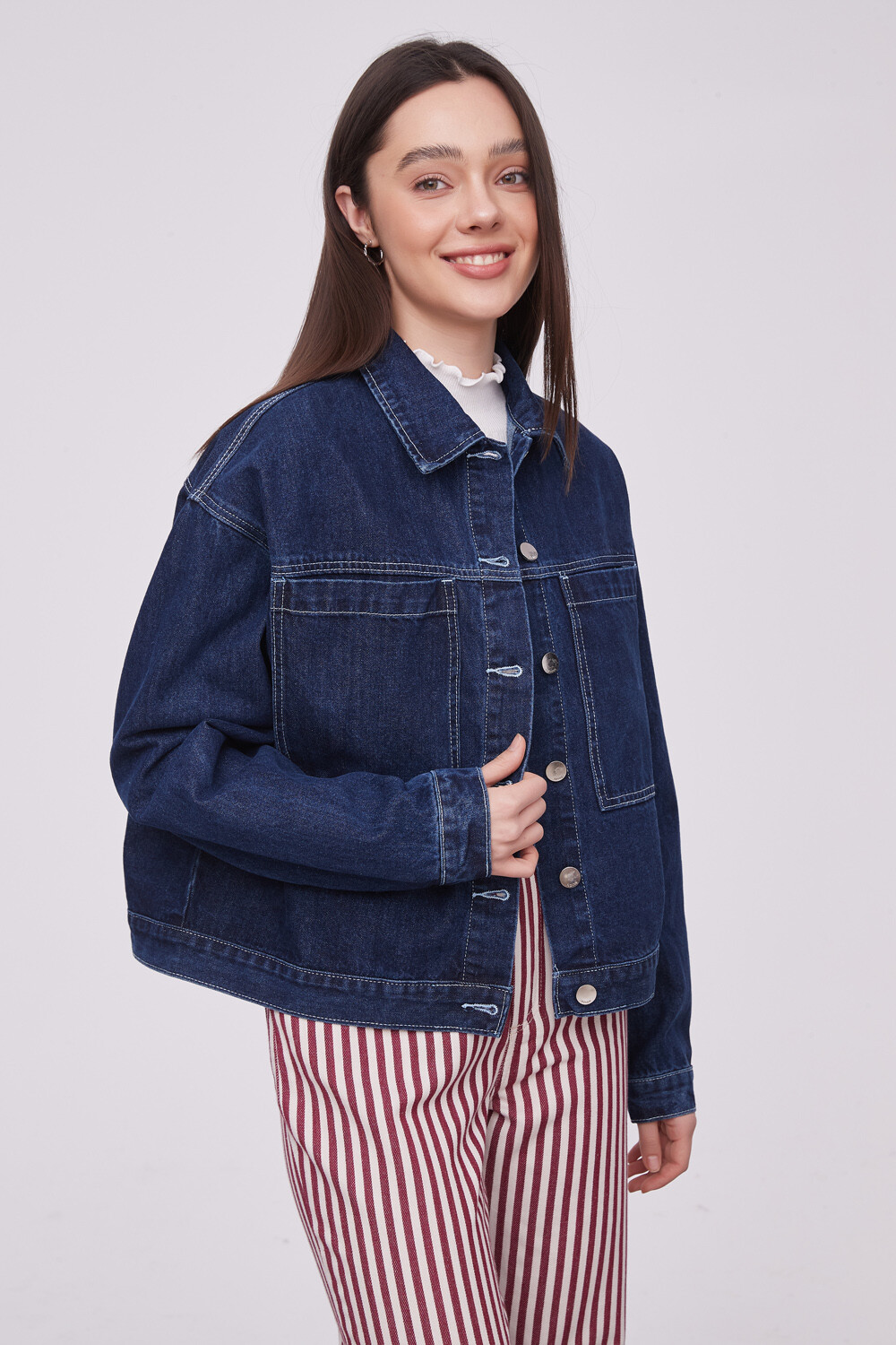 Campera Teina Azul Indigo