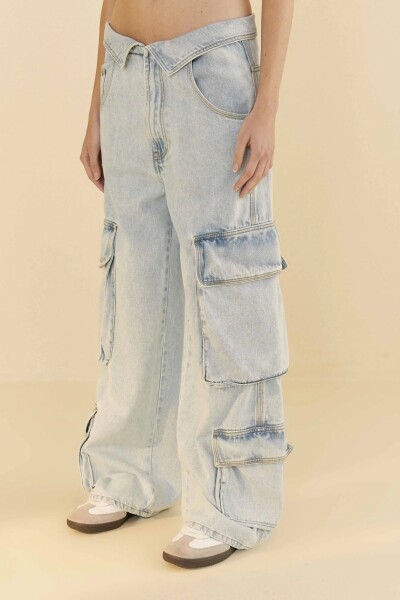 jeans denim cargo Jean