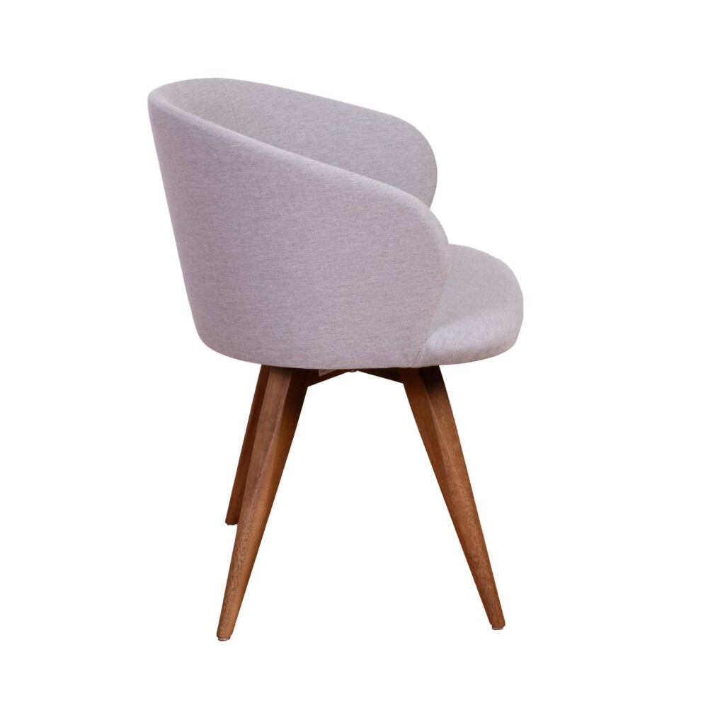 SILLA DE COMEDOR MADERA GRIS MIDI