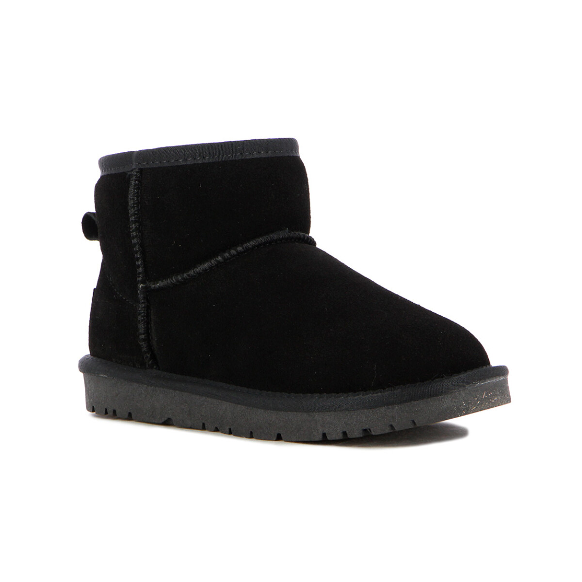 Country Pantubota Cuero Suede / Water-Resistant – Dama – Negro - Negro 