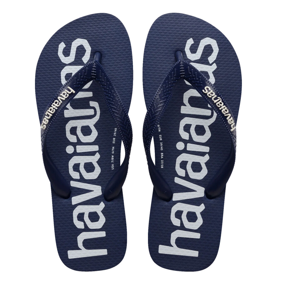 Sandalias de Hombre Havaianas Top Logomania 2 Azul Marino