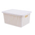 OUTLET Caja Cesto Canasto Organizador con Tapa 37*26*22.3cm Outlet Caja Cesto Canasto Organizador Con Tapa 37*26*22.3cm