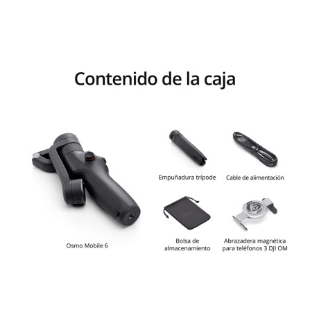 Soporte estabilizador para celular DJI Osmo Mobile 6 Soporte estabilizador para celular DJI Osmo Mobile 6