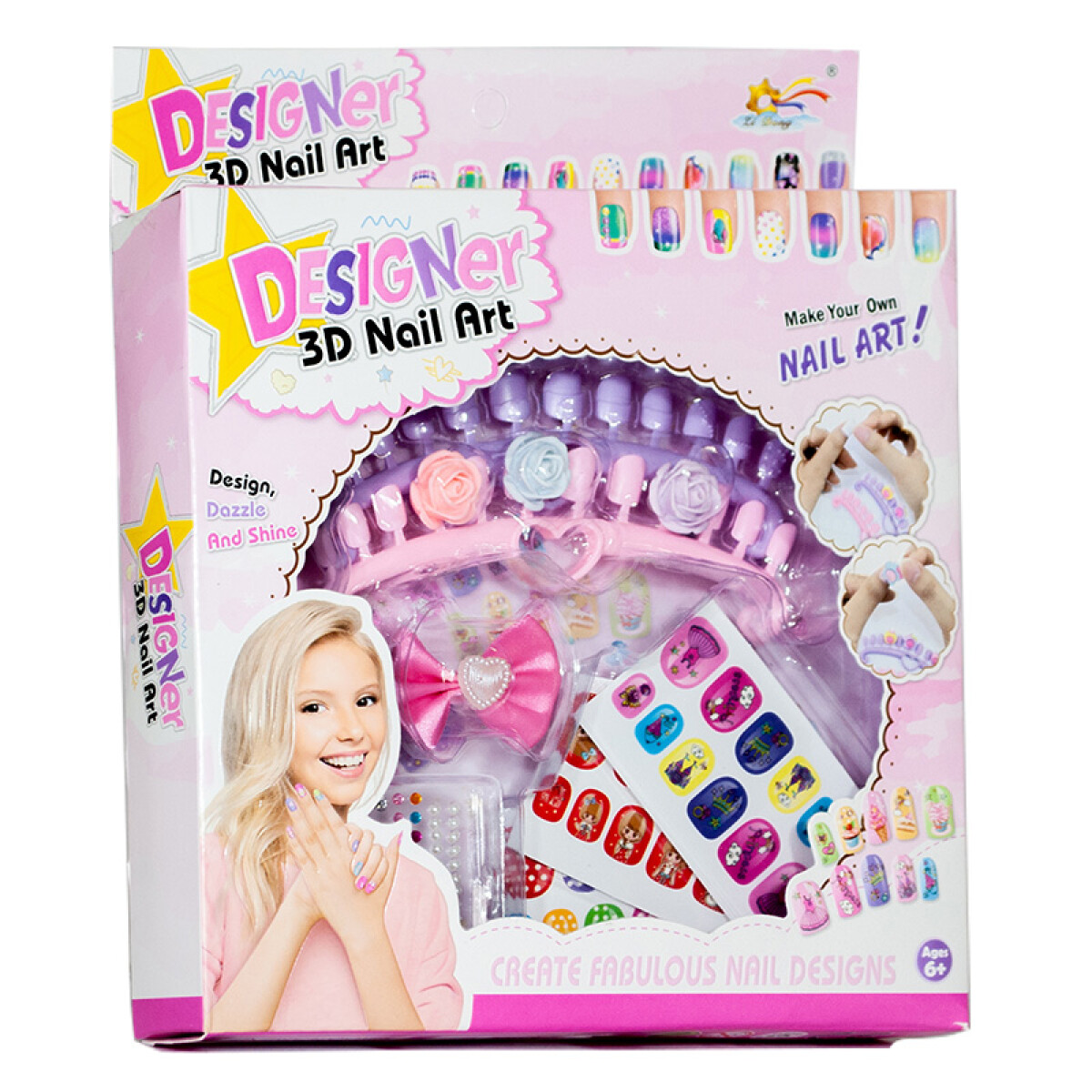OUTLET Set DIY Uñas 21*21 cm - Outlet Set Diy Uñas 21*21 Cm 