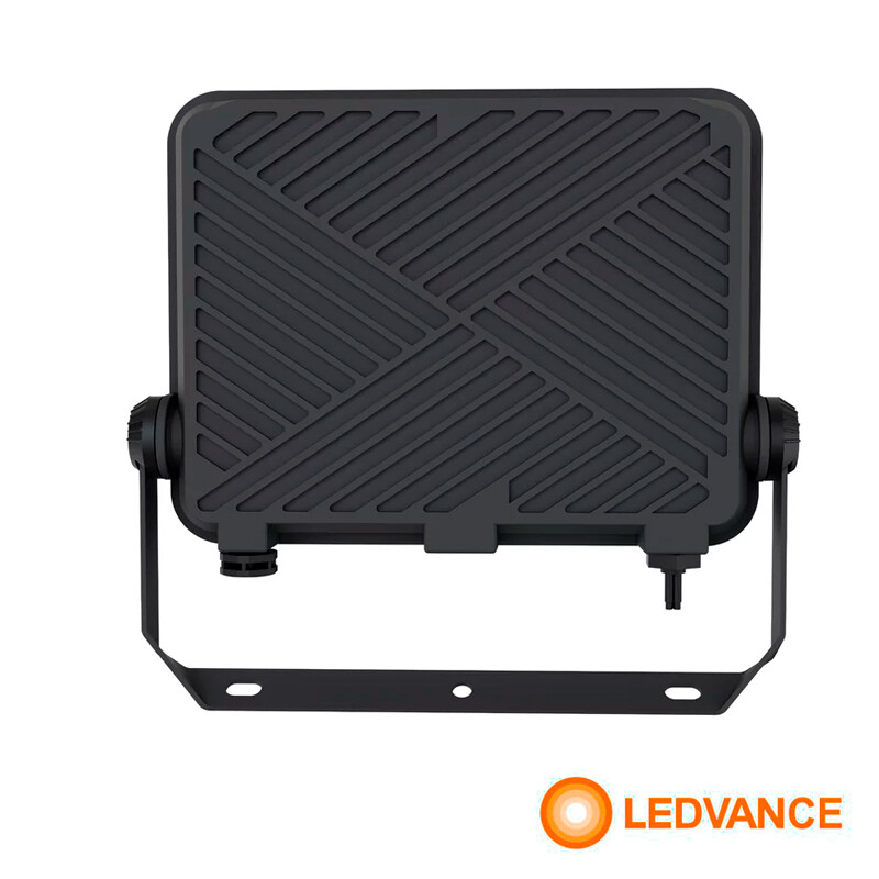 FOCO LED LEDVANCE OSRAM COMPACT IP65 50W NEGRO Foco LED LEDVANCE OSRAM Compact IP65 50W Negro Luz Fría