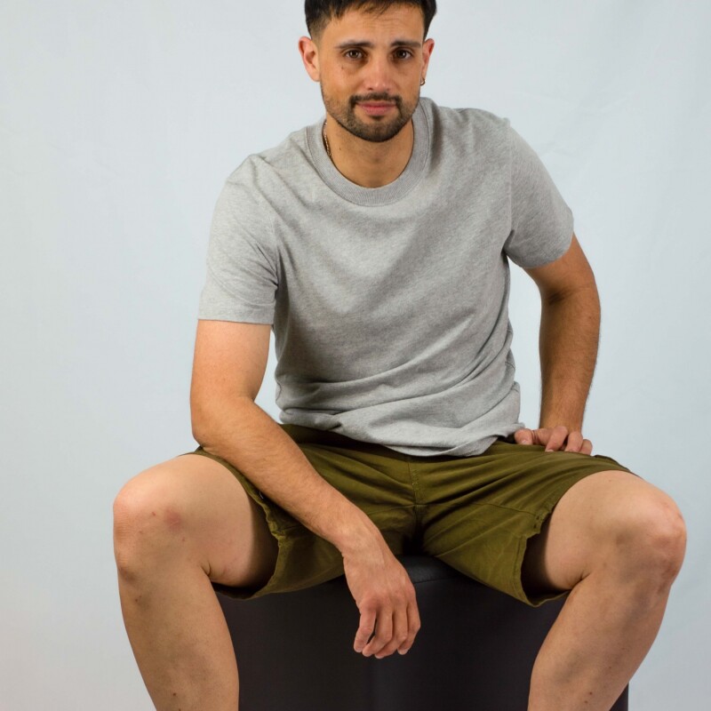 Remera Sand Beach Gray Melange