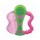 Mordillo Mordedor Sonajero Refrigerable p/Bebé Bicho Evenflo Verde/fucsia