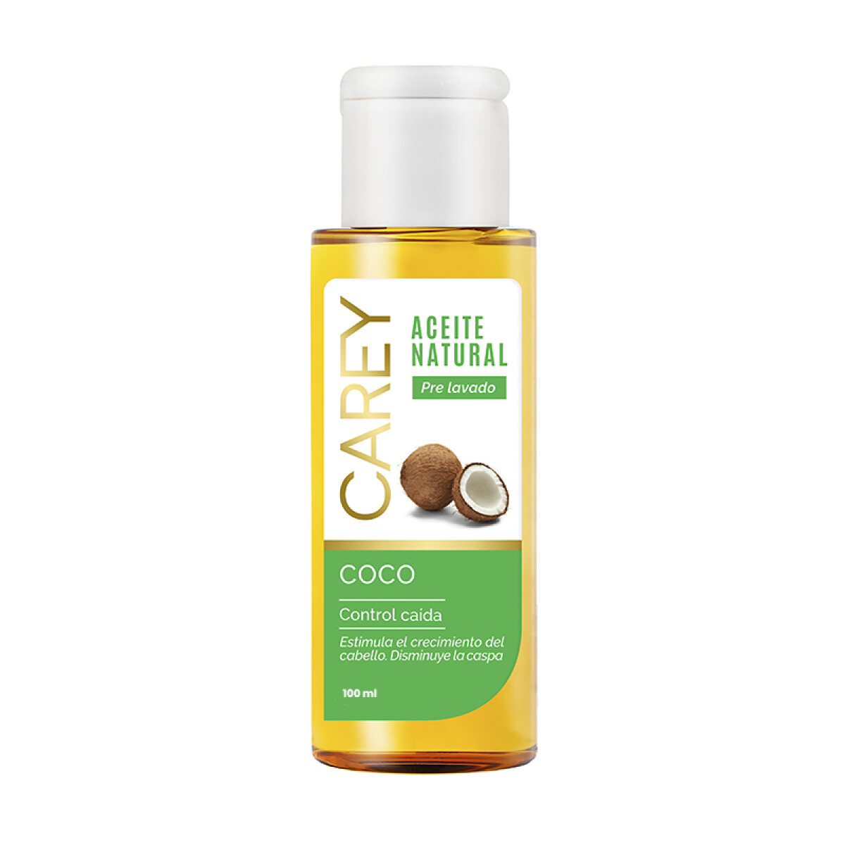 Carey Aceite natural para piel y cabello - Coco 100 ml 