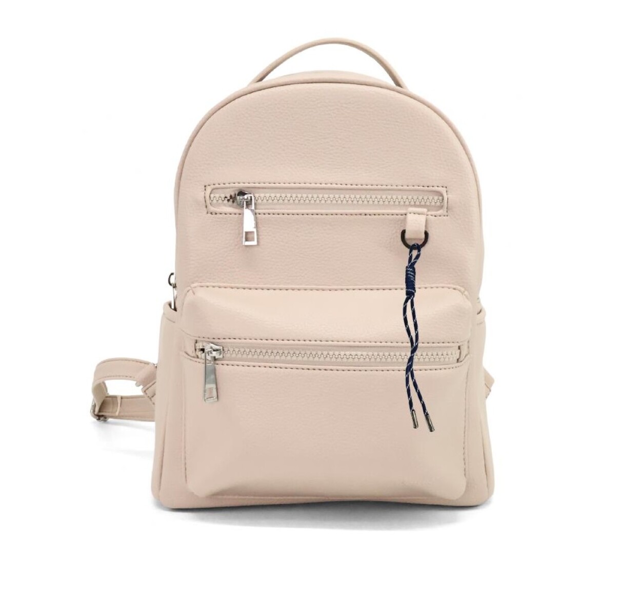 Mochila tres bolsillos - beige 