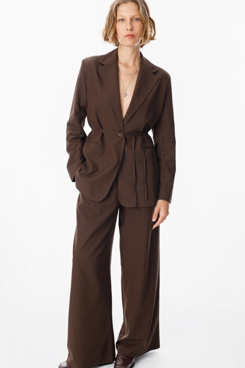 Blazer Diario Marron