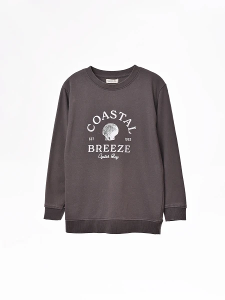 BUZO MILA GRIS OSCURO