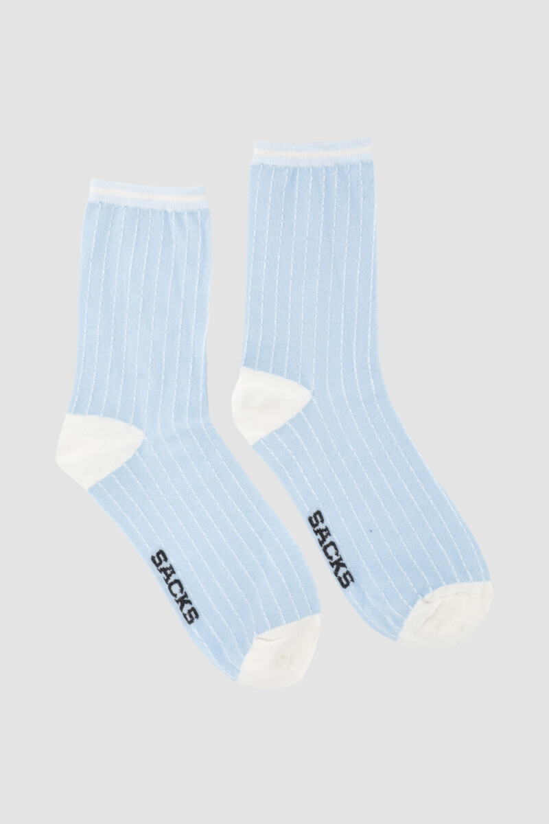 Medias damas petunia - Blanco 