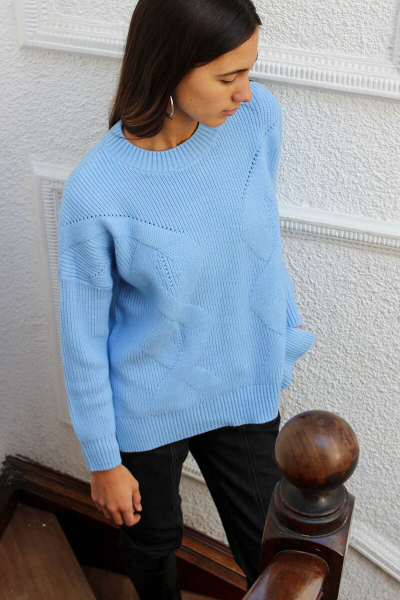 Sweater Braids - Azul Jean 