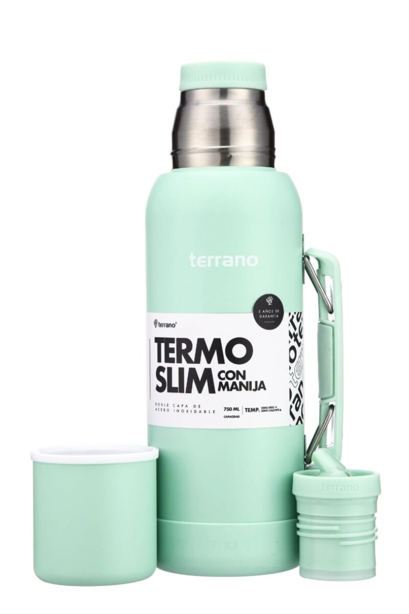 TERRANO TERMO NEW SLIM C/MANIJA+BOTA Verde Agua