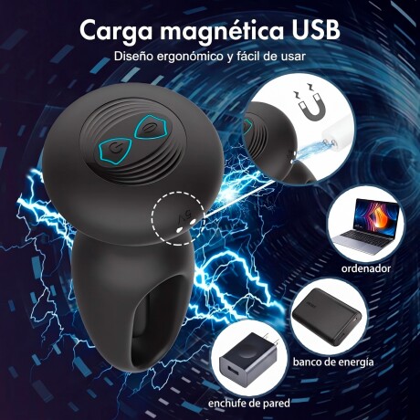 Plug Anal Vibrador con Control Austin Plug Anal Vibrador con Control Austin