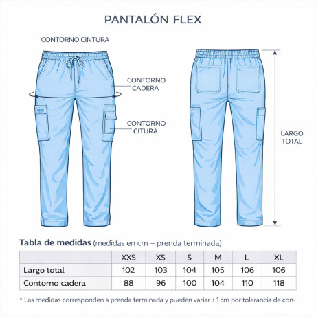 Pantalón UNISTORE FLEX Jogger Azul francia