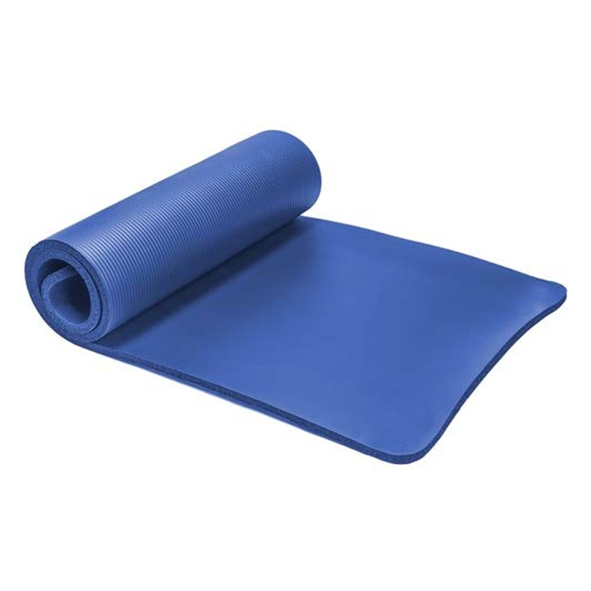 Colchoneta Yoga Mat 183x61x1 Cms Con Cintas Para Transportar - Azul 