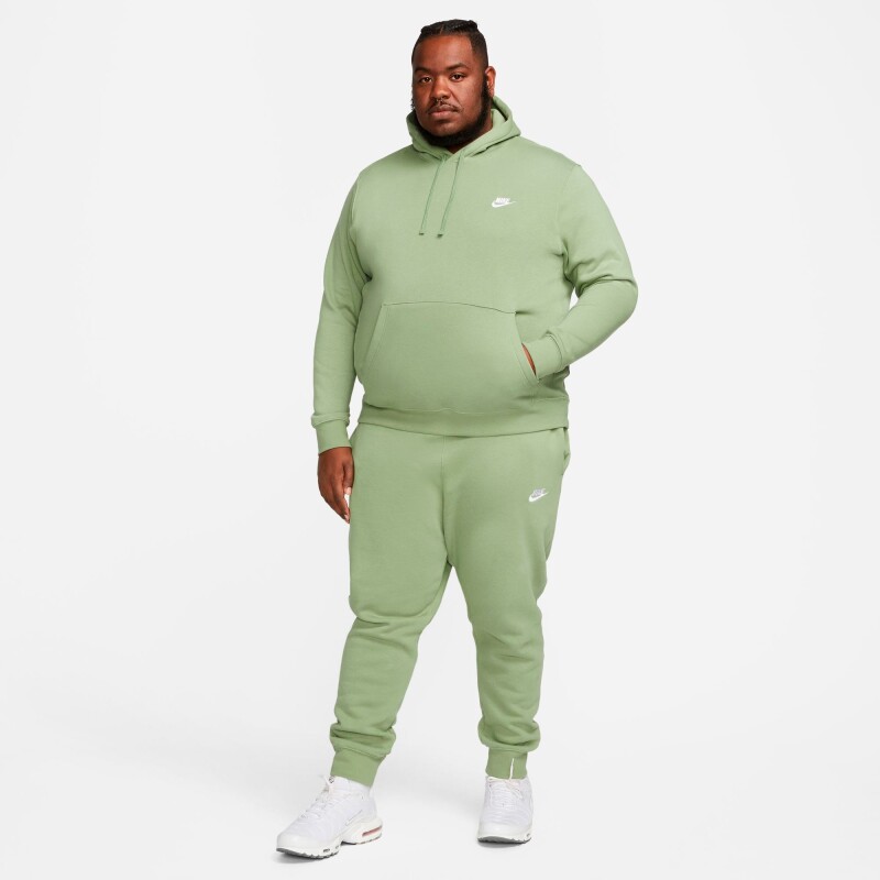 Abrigo Nike Sportswear Club Hoodie de Hombre Verde