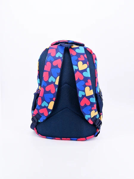 MOCHILA CORAZON MULTICOLOR