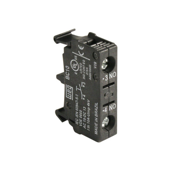 Block de contacto simple (azul) 1NA, BC10F-CSW WE5810X