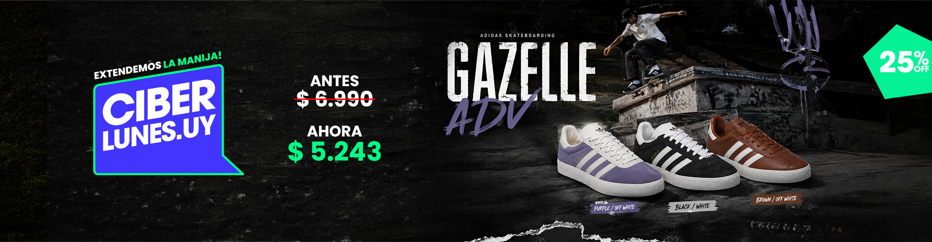 CIBER LUNES GAZELLE