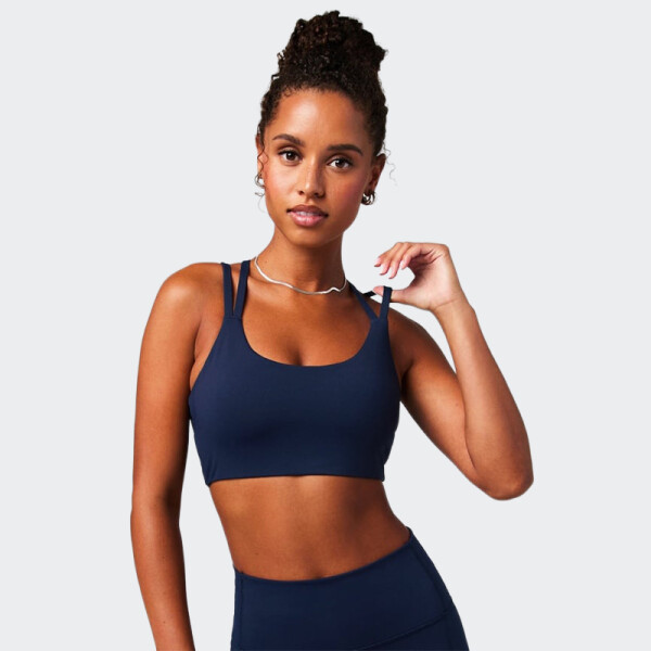 Bra Fabletics Deportivo Principal Low Impact Azul