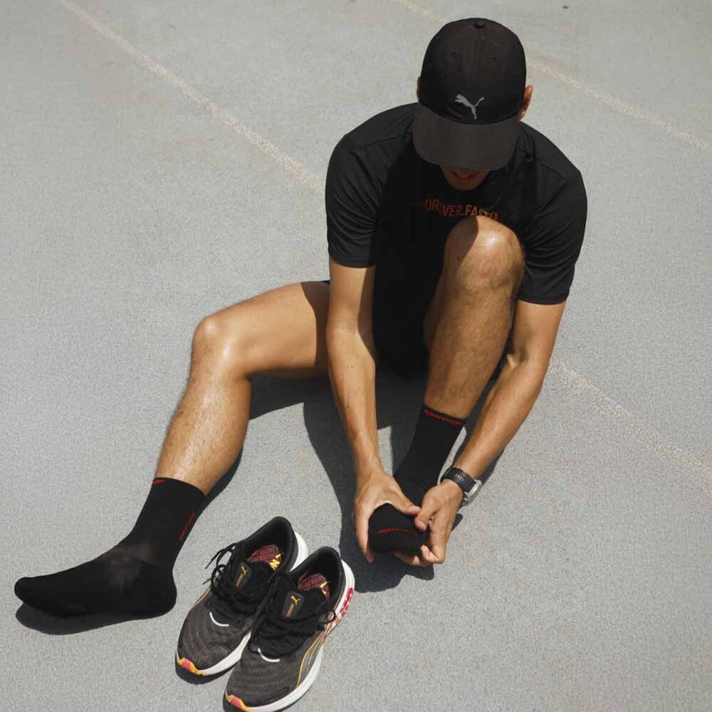 Medias Running BH N&R Unisex Negro