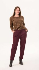 Pantalón Matilde Bordó