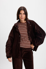 Campera Hoodie Chocolate