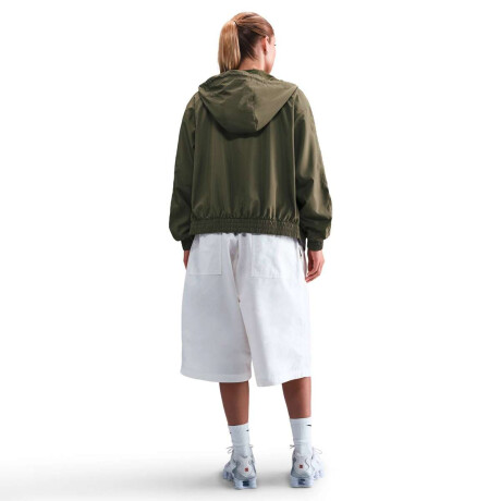 Abrigo Nike Sportswear Classic Wovens De Mujer Verde