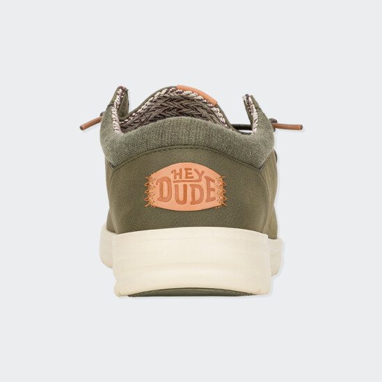 Zapatos Hey Dude Paul Classic Verde