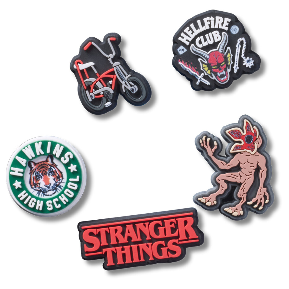 Jibbitz Netflix Stranger Things 5 Pack 