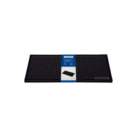ALFOMBRA BAR COCTELERIA PVC TRAMONTINA 30X15CM NEGRO